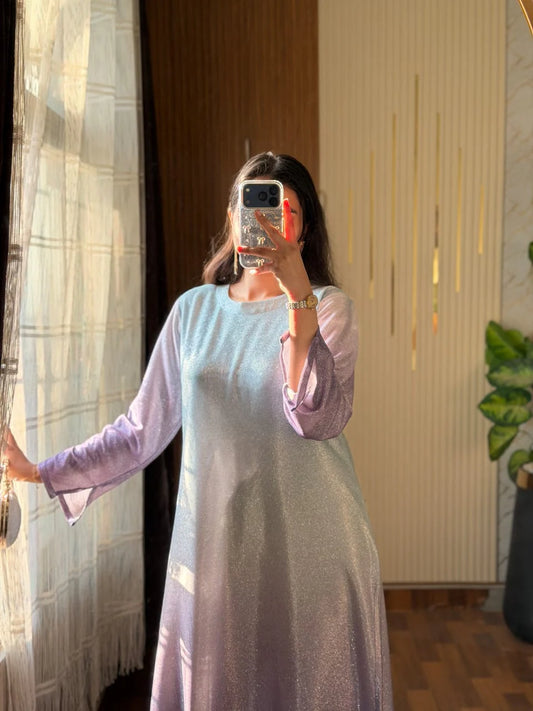 Shimmer Moonlight Tunic Set