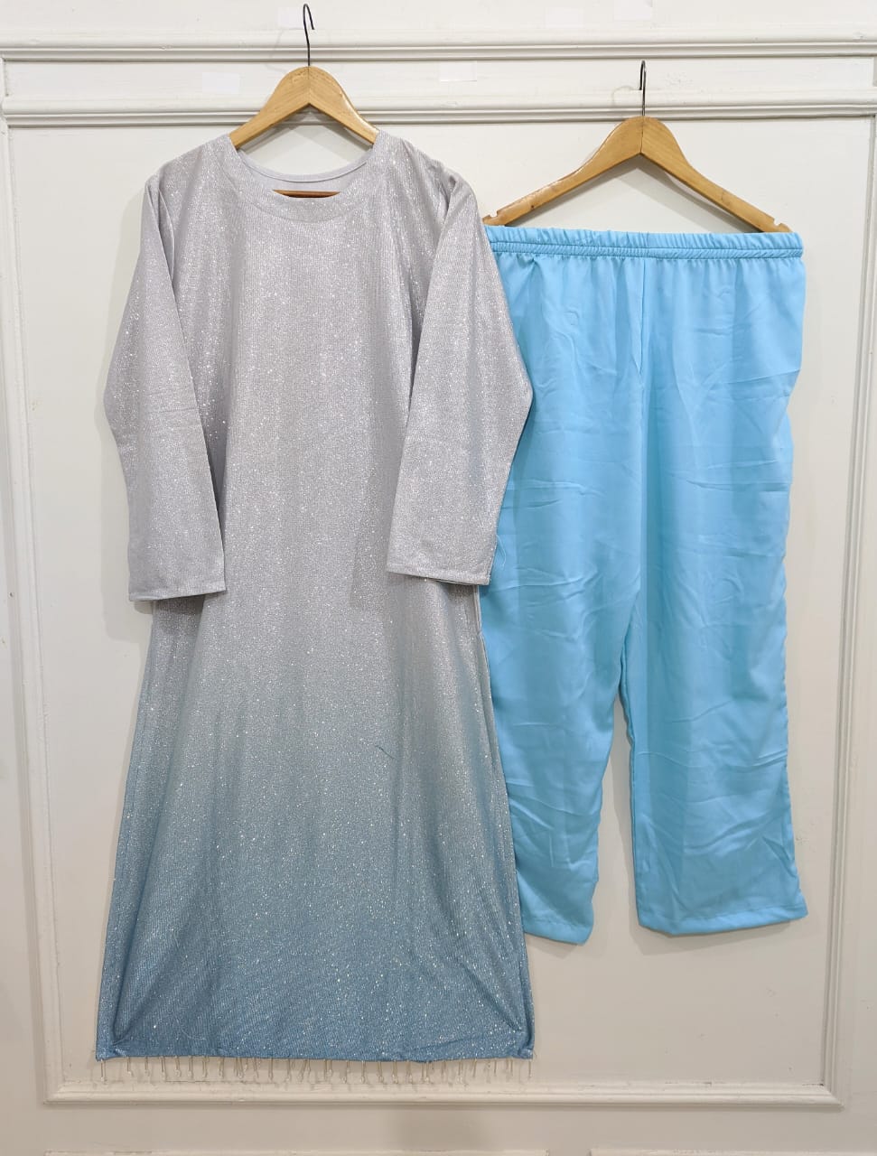 Shimmer Moonlight Tunic Set