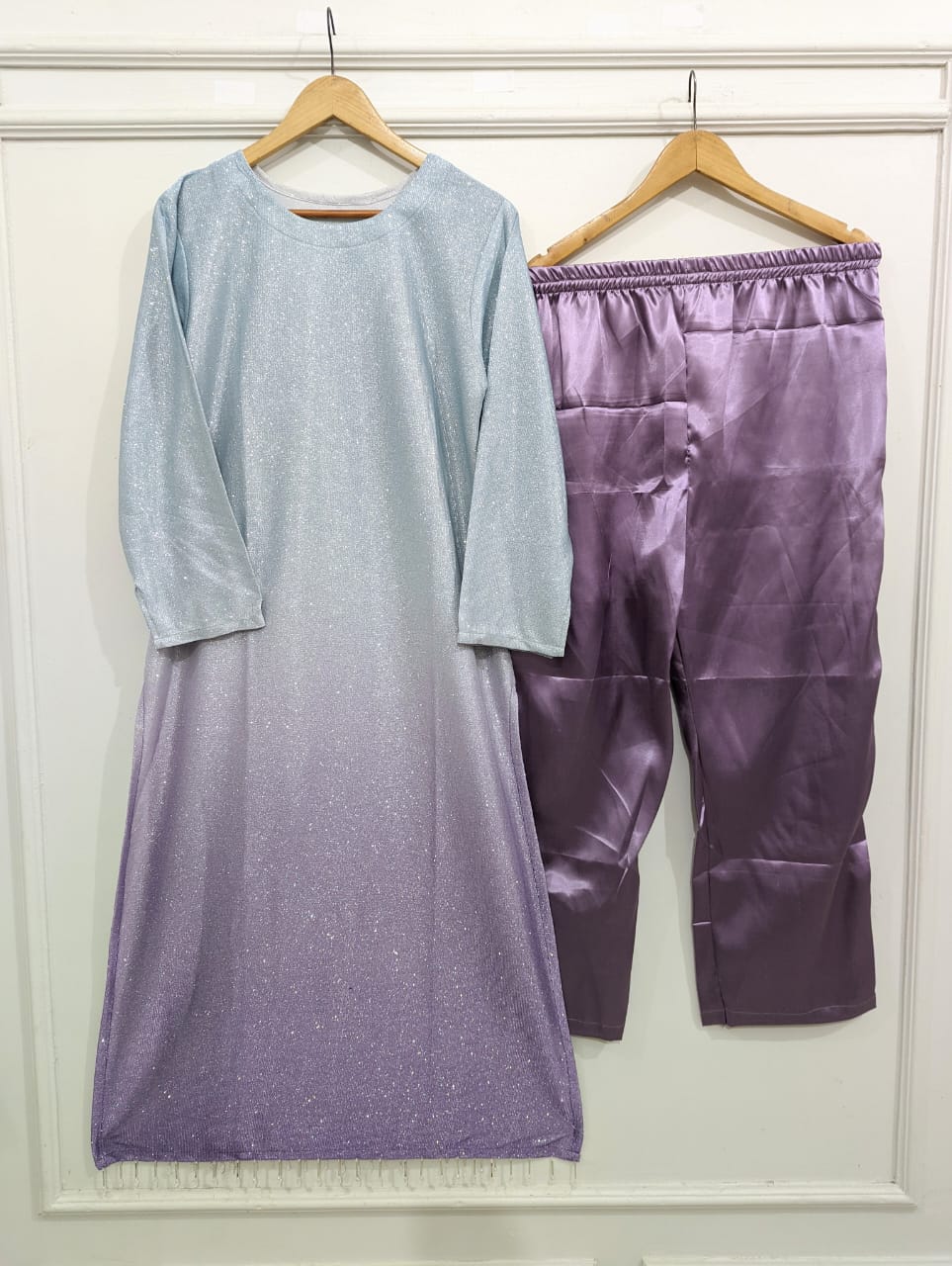 Shimmer Moonlight Tunic Set