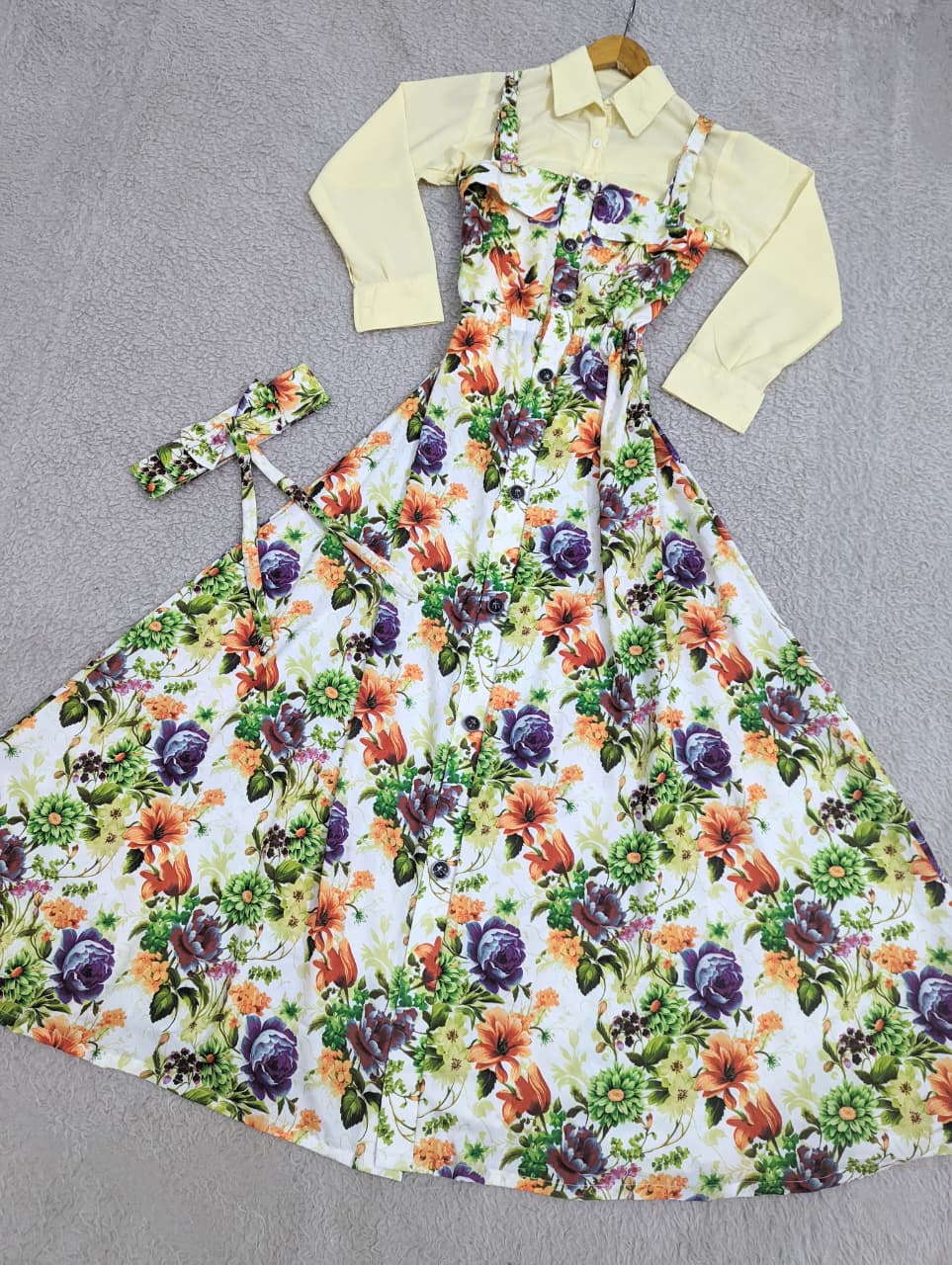 Floral Romper Maxi