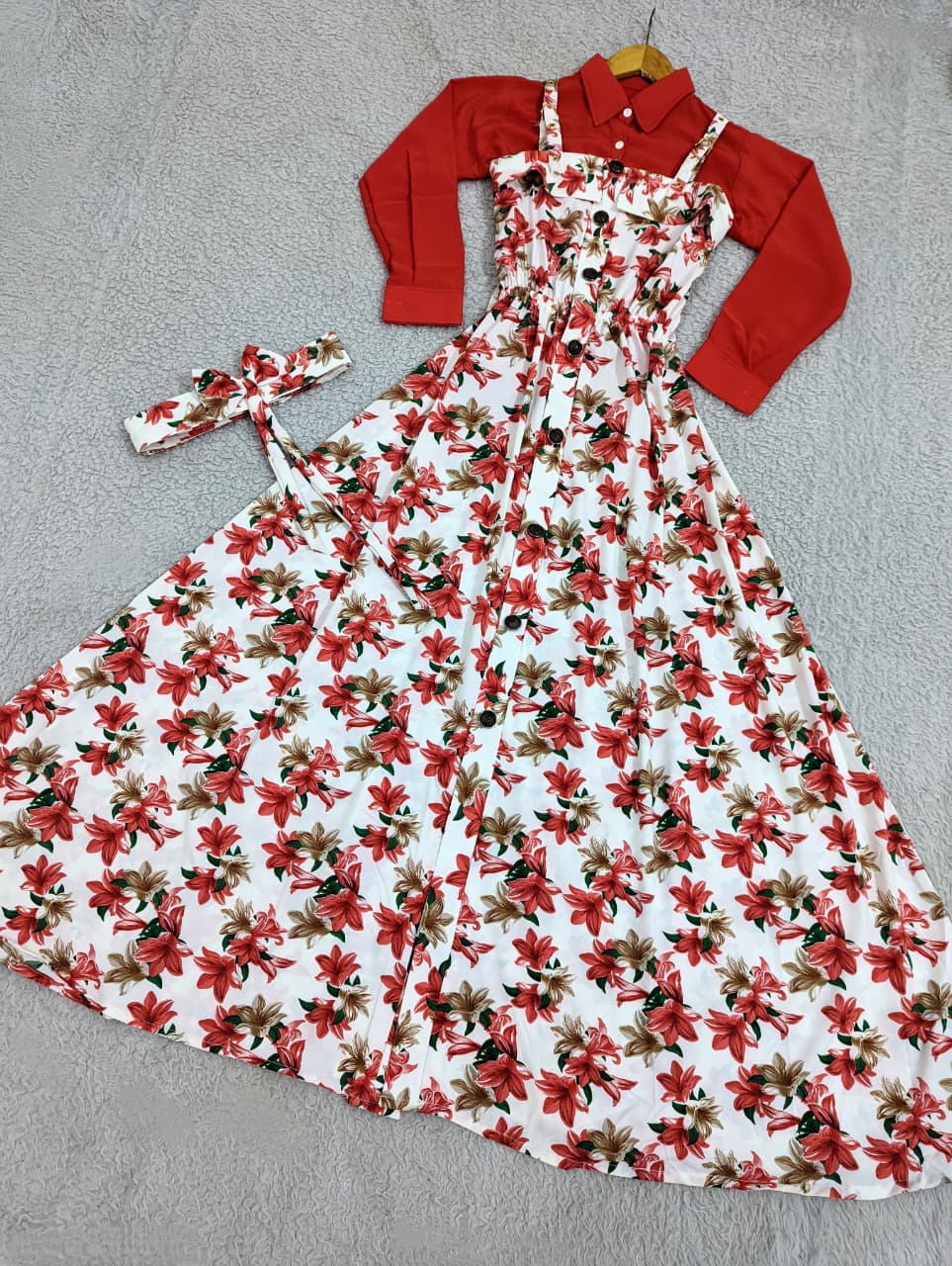 Floral Romper Maxi