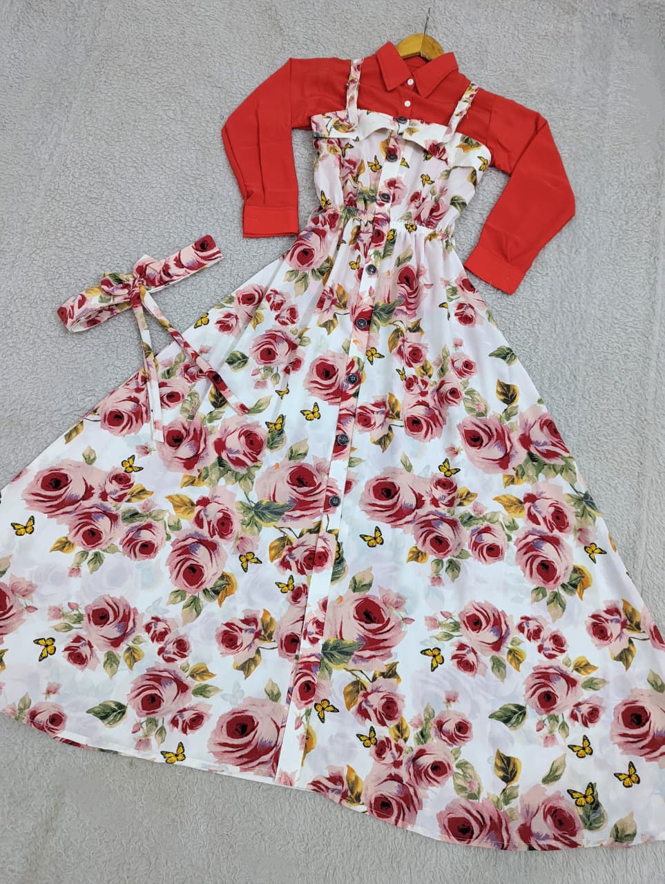 Floral Romper Maxi