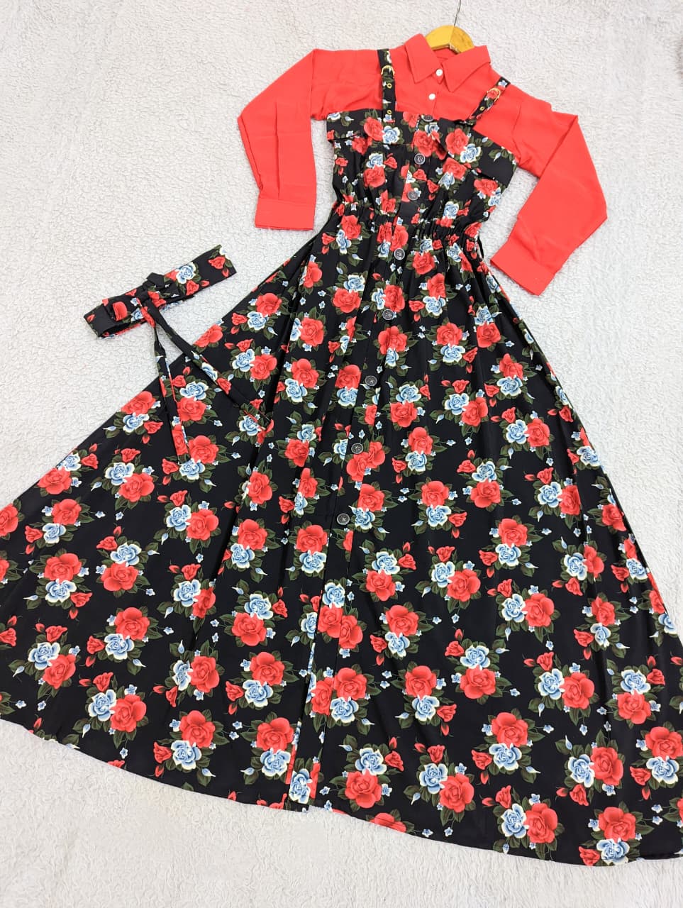 Floral Romper Maxi